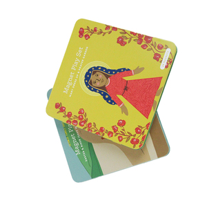 Từ Câu Đố Chơi Set Với Hộp Thiếc In Ấn Trẻ Em Yêu Thích Tùy Chỉnh In Ấn Dress-up Trò Chơi Thiết Lập - Product Image 3