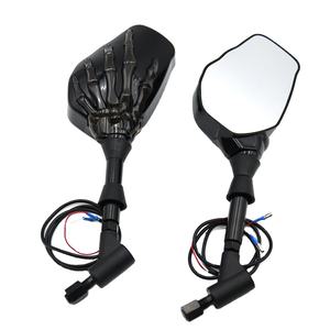 MT-332-BD зеркало заднего вида для спортивного автомобиля, с подсветкой, светодиодное зеркало заднего вида для мотоцикла, зеркало бокового вида для мотоцикла - Product Image 2