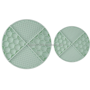 Mangkuk Lebah 3D Varywell Ukuran 16cm Diameter, Warna Oranye, untuk Makanan Anjing dan Kucing Kecil, Bentuk Sarang Lebah Es Krim Bulat - Product Image 4