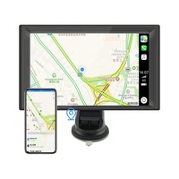 Usine 7 pouces universel Portable sans fil Carplay Android Auto multimédia lecteur DVD affichage avec écran tactile voiture caméra arrière