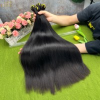 Cheveux humains indiens bouclés non traités de qualité 12A, cuticules alignées, naturels, d'un seul donneur, vierges, lisses Yaki, extensions de cheveux humains