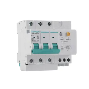 Tengen Brand Mcb Tgb1nle-125 C100 3 Phase Miniature Circuit Breaker