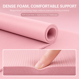 Tapetes de Pilates Reformer con Logotipo Personalizado, Tapete de Yoga Ecológico y Portátil de 10 mm, Antideslizante, de NBR - Product Image 4