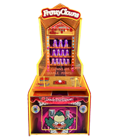 Machine de jeu de rédemption de tickets sur le thème du château, jeu d'arcade à monnayeur avec chute de balles verticale, jeu de loterie pour centre de jeux pour enfants