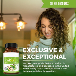 Extracto de Hoja de Guayaba (Graviola) Natural, Suplemento Energético para Adultos, Cápsulas de Pullulan para el Bienestar Diario - Product Image 4