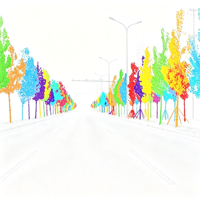 Software de Análisis de Nubes de Puntos LiDAR360MLS, Más de 500 Herramientas para Estudios de Silvicultura Urbana, Clasificación con IA