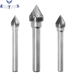 SJ 60 °   Fraise à chanfreiner en carbure de tungstène à coupe nette, queue de 1/4 po, compatible <span class=keywords><strong>Dremel</strong></span> pour le chanfreinage des vis à bois - Product Image 6