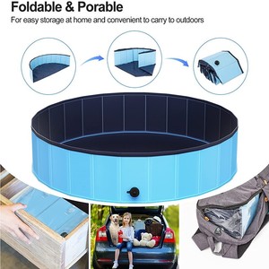 Piscina <span class=keywords><strong>per</strong></span> Cani di Taglia Grande, Media e Piccola, Vasca Pieghevole <span class=keywords><strong>per</strong></span> il Bagno degli Animali Domestici - Product Image 3