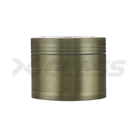 Broyeurs à herbes en métal lisse, accessoires pour fumer en alliage de zinc, presse manuelle à 4 couches, 53 mm, 63 mm, 75 mm