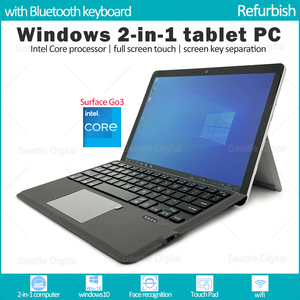 Mikro yumuşak yüzey gitmek 3-2in1 PC10.5 "dokunmatik 95% yeni-intel Core i3-8GB bellek-128GB SSD, TB KB ile, Win11 (yenilenmiş)