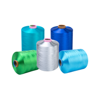 Fournisseur de fil de polyester, fabricant chinois, fil DTY de qualité AA, 100% polyester, écologique, pour la couture et la broderie