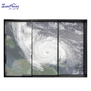 USA Hurricane impatto <span class=keywords><strong>finestra</strong></span> di alta qualità impermeabile in alluminio Villa <span class=keywords><strong>con</strong></span> <span class=keywords><strong>porta</strong></span> scorrevole su misura del <span class=keywords><strong>soggiorno</strong></span> <span class=keywords><strong>con</strong></span> <span class=keywords><strong>porta</strong></span> scorrevole in vetro della terrazza - Product Image 3