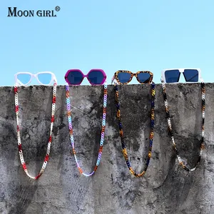72センチメートルAcrylic Sunglasses Chain Women Anti Slip Reading Eyewears Ribbon Clip Holder Neck Strap Lanyard Dropshipping