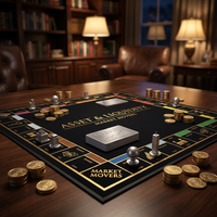 Juego de Mesa de Inversión en Criptomonedas Certificado para Silvicultura Sostenible, Personalizado y Profesional para Adultos - Juego de Estrategia Familiar de Cartón OEM