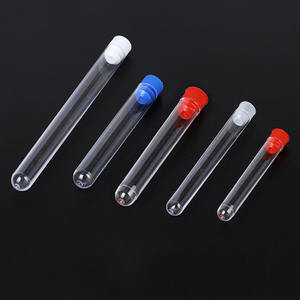 Laboratuvar Test malzemeleri tek kullanımlık plastik yüksek şeffaf malzeme PS sert Test tüpü - Product Image 2