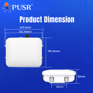 Pusr công nghiệp ngoài trời AP sứ wifi6 hỗ trợ lên đến 256 khách hàng không dây <span class=keywords><strong>IEEE</strong></span> 802.11a/B/g/n/AC/AX giao thức ap520x - Product Image 5