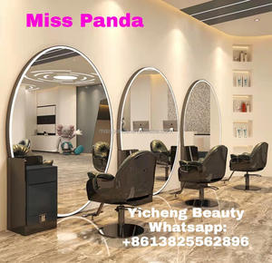 Station de coiffure, <span class=keywords><strong>salon</strong></span> de coiffure, <span class=keywords><strong>salon</strong></span> de beauté, stand au sol, fabrication de miroirs, bon marché - Product Image 5