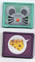 Petits patchs de broderie personnalisés pour vêtements Applique