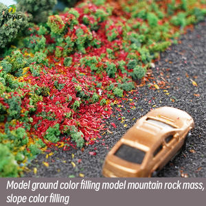 Modelo pequeño de árbol de hierba para escena, mesa de arena, diseño de tren de construcción - Product Image 3