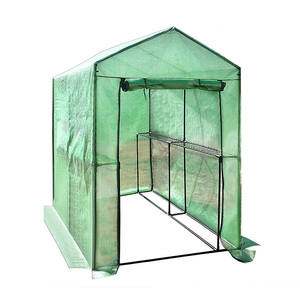 Mini <span class=keywords><strong>invernadero</strong></span> portátil para exteriores, casa verde de plástico PE y <span class=keywords><strong>PVC</strong></span> a prueba de lluvia, de bajo coste, para jardín y casa - Product Image 5