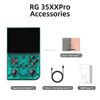 Precio de Fábrica ANBERNIC RG 35XXPro Consola de Videojuegos con Sistema Linux, Pantalla IPS de 3.5 Pulgadas, 64GB, WiFi, Bluetooth, Portátil