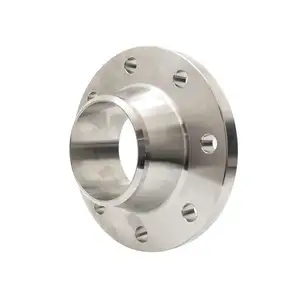 Flange de aço inoxidável ANSI B16.5 para pescoço de solda, flange personalizada WN RF para placa de solda