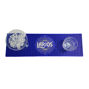 Custom Logo PVC <b>Silicone</b> Bar Mat Rubber Bar Runner Spill Mat Drip Tray Beer Mat Pub Rail Mat Non Slip Service Mat Countertop <b>Pad</b> - Product Image 6
