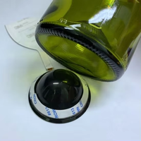 Étiquette de bouteille de vin LED à haute luminosité personnalisée Sincen, avec éclairage RGB, résistante à l'humidité, pour la promotion des distributeurs d'alcool