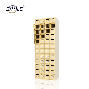 CHNSMILE OEM Boîte aux lettres en acier multi-portes Boîte aux lettres en métal à combinaison blanche Serrure à <span class=keywords><strong>clé</strong></span> Boîte aux lettres en métal de jardin - Product Image 4