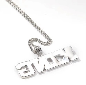 Hot Sale Moissanite Diamond Pendant 925 Silver Fashion Fine Jewelry for Women Manufacturer Service Available At Best Price - Product Image 3
