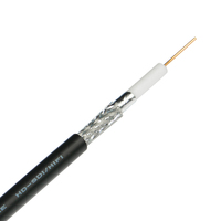 Cable Coaxial 3G HD SDI RG59 de 75 Ohmios, Doble Blindaje, Cobre Puro, en Rollo