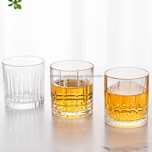 Vaso de <span class=keywords><strong>Whisky</strong></span> Prensado de Buena Calidad <span class=keywords><strong>y</strong></span> Económico con Volumen de 300 ml, Vasos Grabados - Product Image 5
