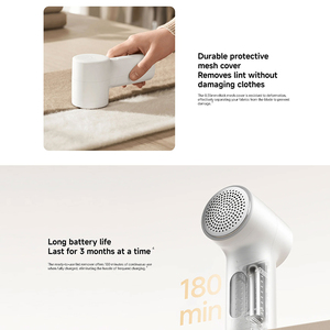Removedor de Pelusas Portátil Recargable por USB, Cepillo de Limpieza con Mango Delgado, Diseño Minimalista - Product Image 3
