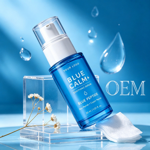 Suero Facial Alisante con Péptidos Azules al por Mayor, Reduce Visiblemente las Líneas Finas, Esencia Hidratante para el Cuidado de la Piel, OEM Disponible - Product Image 3