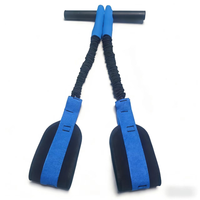Sangle de traction personnalisée 90LB avec poignée, élastique et réglable, multifonctionnelle, pour entraînement de résistance avec pédale et poignée