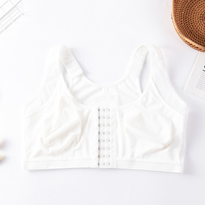 Soutien-gorge de sport personnalisé grande taille à fermeture avant, sans armatures, à bonnets fins, pour la récupération post-chirurgie et l'augmentation mammaire - Product Image 4
