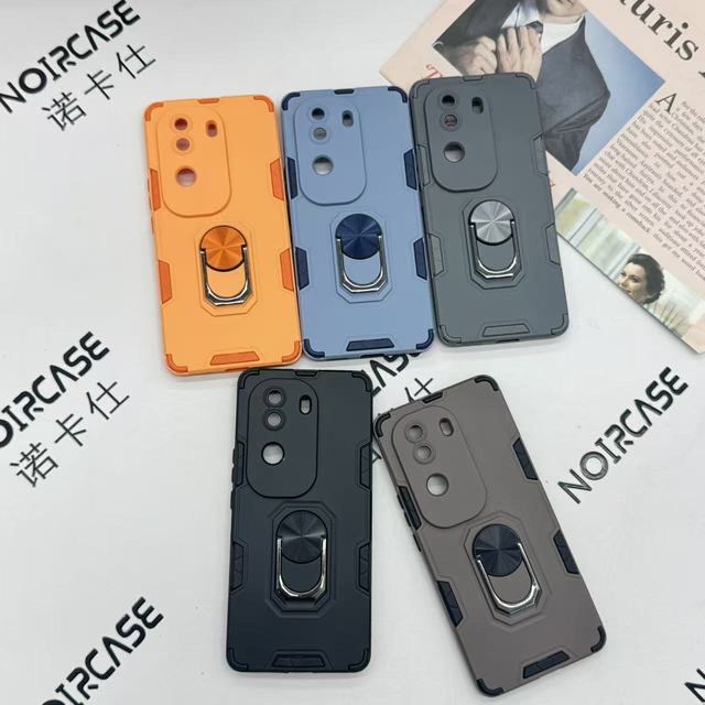 Magnetic Phone Case with Hidden Stand for Samsung A07 A122026 Anti-Drop Shockproof TPU PC Hybrid Cover Lens Protection