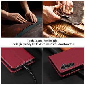 Custodia a Portafoglio per Honor 600 <span class=keywords><strong>Pro</strong></span>, Honor 90, Magic 8 <span class=keywords><strong>Pro</strong></span>, X8D, HUAWEI Mate 70 in TPU+Pelle PU Antiurto con Tasca Porta Contanti e Chiusura Sicura - Product Image 5