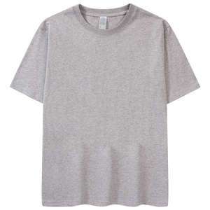 Venta al por mayor negro Hip Hop peso pesado camisetas de gran tamaño de Impresión logotipo bordado personalizado gota hombro camisetas - Product Image 6