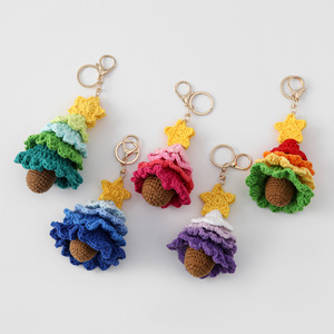 Handmade Christmas <b>Tree</b> Keychain & Bag Pendant Small Gift for Classmates and Colleagues Model TSLZ-20221390 - Product Image 5