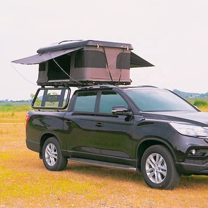Lloydberg Outdoor Camping Automatic Hard Shell Car Roof Top Tent Box Hardtop Rooftop Tent For Sale