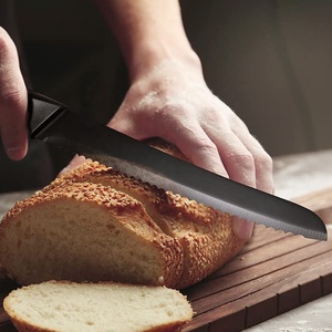 Bộ Dao Nhà Bếp Cán Nhựa 14 Chiếc Bằng Thép Không Gỉ Khối Acrylic Mới - Product Image 6