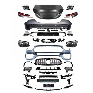 Propre prix d'usine équitable ancien à nouveau E63S-style kit carrosserie phare feu arrière pare-chocs de voiture becquet de lèvre avant pour <span class=keywords><strong>Mercedes</strong></span> Benz classe E - Product Image 6