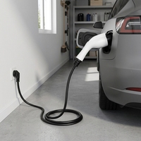 Pistolet de recharge portable pour VE 3,5 kW, câble de charge embarqué 3 m 8A 16A, remplacement universel Plug and Play pour BYD BAIC