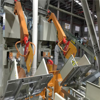 Machine d'emballage multifonctionnelle automatique pour le remplissage de sacs de colle à carrelage, machine de mélange et de pesage de mortier sec