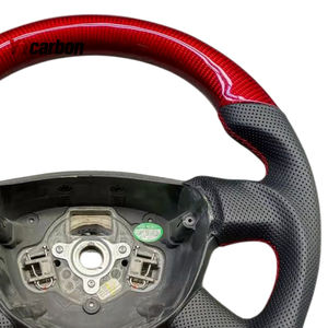 YTcarbon pour Passat B5.5 3BG <span class=keywords><strong>W8</strong></span> Golf 4 <span class=keywords><strong>Bora</strong></span> T5 Jetta pièces automobiles accessoires intérieurs de voiture volant en Fiber de carbone véritable personnalisé - Product Image 3