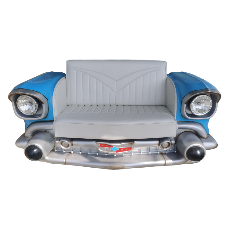 高品質ヴィンテージ車ソファで快適なリビング空間を