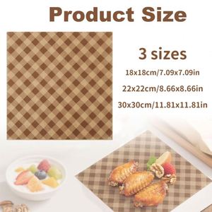 Tapis de cuisson personnalisé pour barbecue, résistant à l'huile et aux graisses, qualité alimentaire, pour pique-niques et fêtes en extérieur, papier sulfurisé haute température - Product Image 3