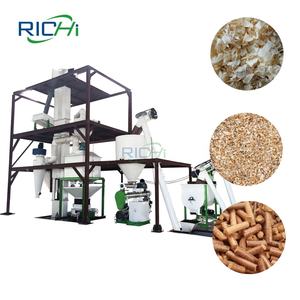 เครื่องย่อยไม้อัตโนมัติแบบเต็มรูปแบบและเครื่องอบแห้งแบบหมุนขี้เลื่อยในสายการผลิตเม็ดไม้ชีวมวล - Product Image 1