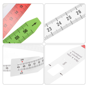 Regla de medición de cinta MUAC de material PP impermeable para la salud - Product Image 4